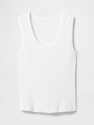 Rib Scoop Tank Top | Gap (US)