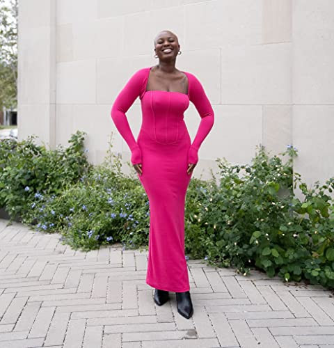 The Drop Women's Hot Pink 2-Piece Knit Maxi Dress Dress by @sweetlikeoyin, XXS | Amazon (US)