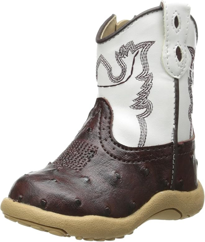 Roper Cowbaby Ostrich Western Boot (Infant/Toddler) | Amazon (US)