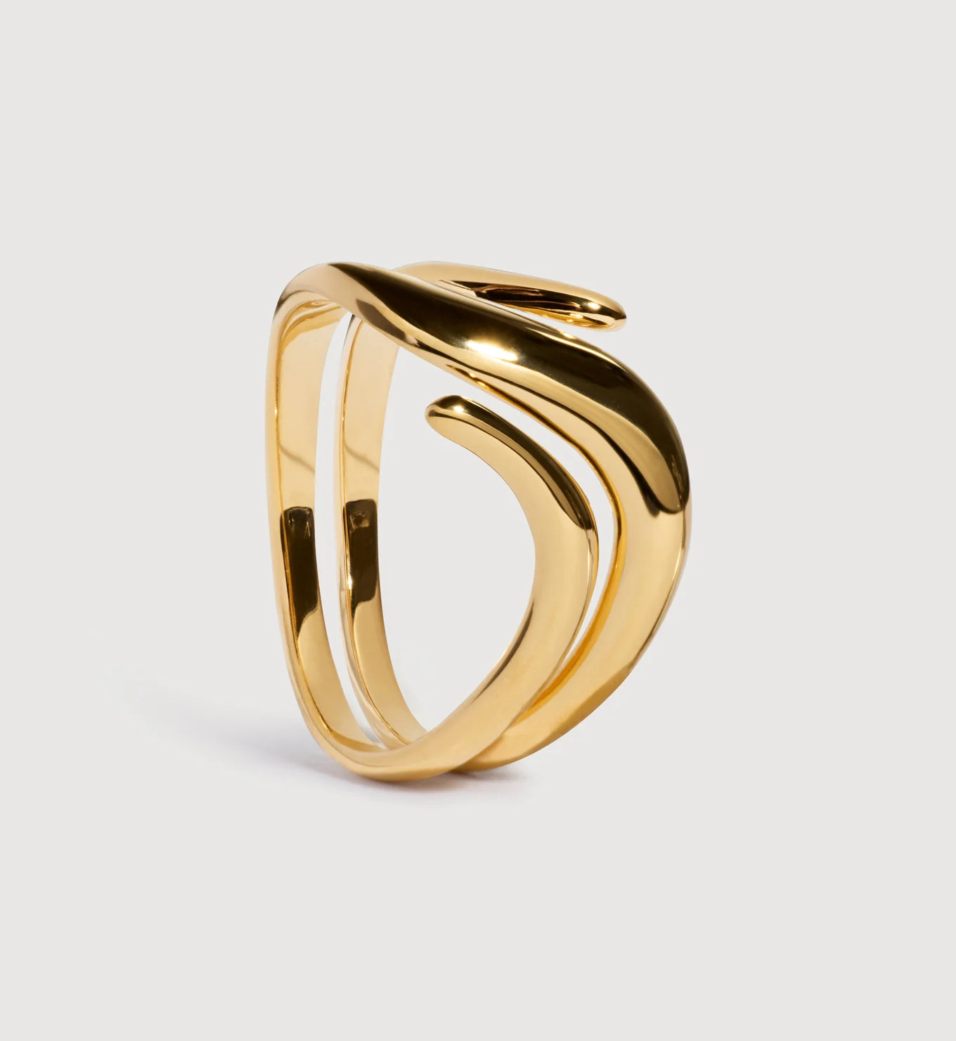 Swirl Wrap Ring | Monica Vinader (Global)