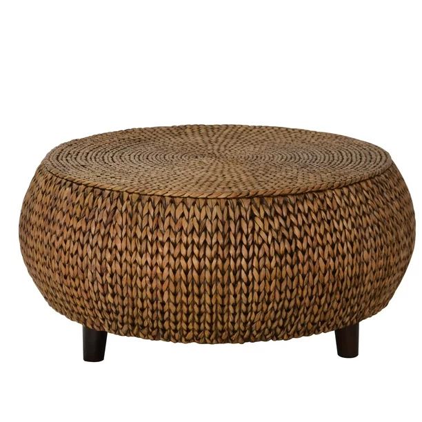 Low Round Accent/Coffee Table - Gold Patina - Walmart.com | Walmart (US)