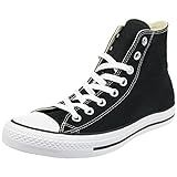 Converse Chuck Taylor All Star Canvas High Top, Black/White, women 10.5 /men 8.5 | Amazon (US)