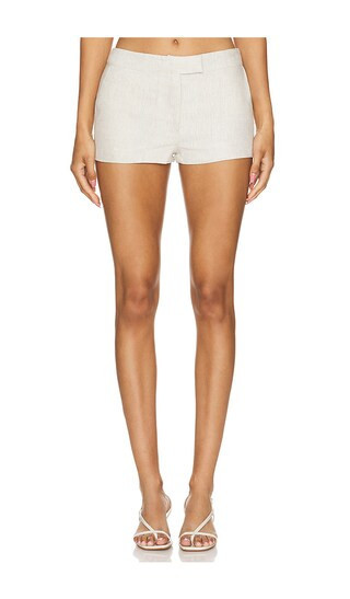 Lovers and Friends Brixton Short in Neutral. - size XS | Revolve Clothing (Global)