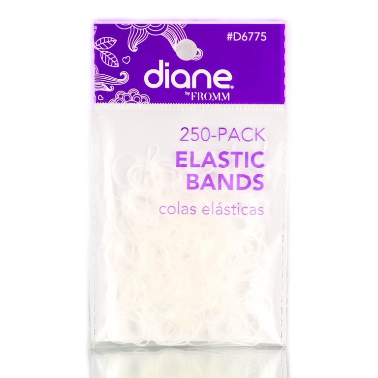 Diane Rubber Bands ( Clear - 250 pack) | Walmart (US)