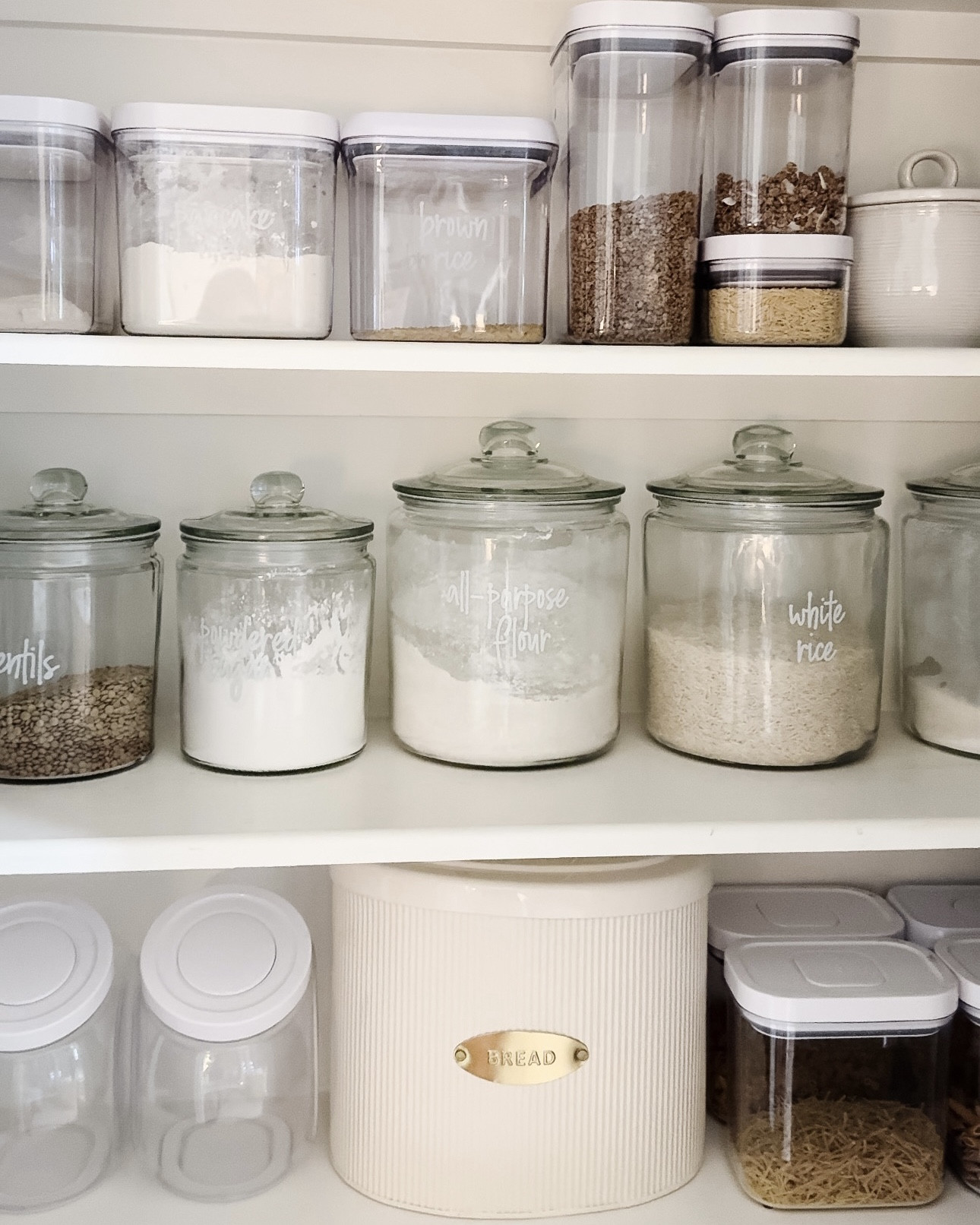 Pantry organization | Food container | Food storage | Pantry baskets 

#LTKHome #LTKFindsUnder50