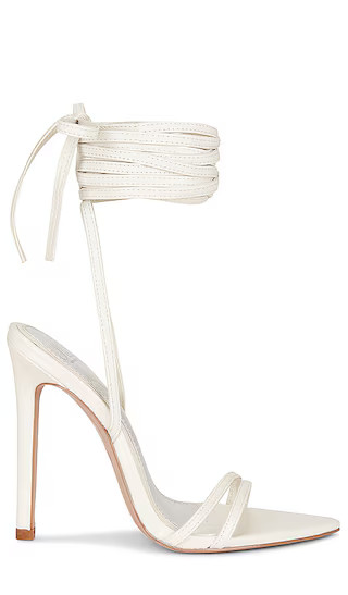 x REVOLVE Lincoln Sandal in Off White | Revolve Clothing (Global)