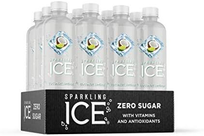 Sparkling Ice, Coconut Limeade Sparkling Water, with Antioxidants and Vitamins, Zero Sugar, 17 fl... | Amazon (US)
