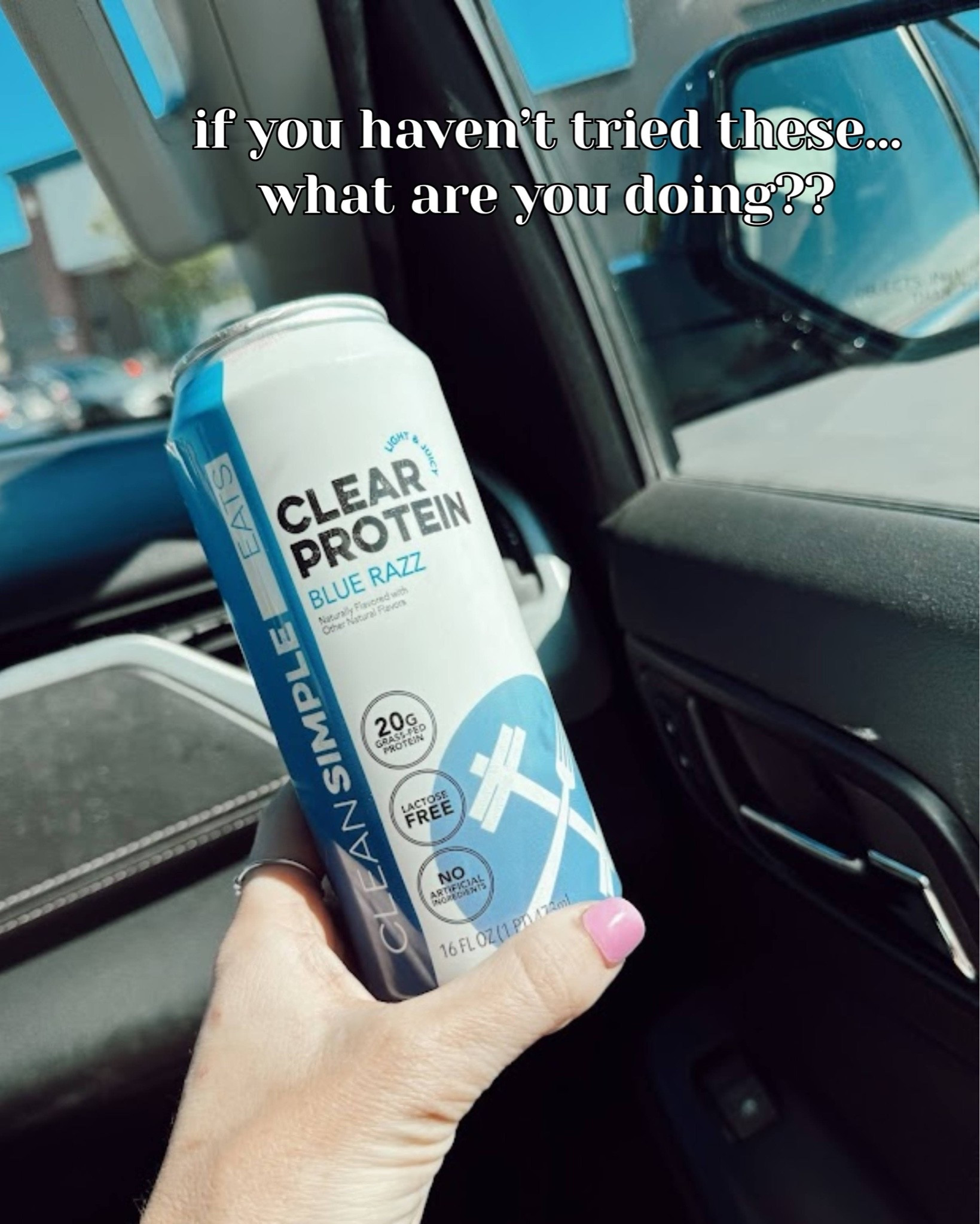 These clear protein drinks are just a need at this point

#LTKfoodie