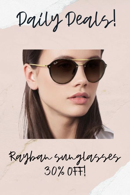 Rayban sunglasses 30% OFF! 

#LTKCyberWeek #LTKsalealert #LTKGiftGuide