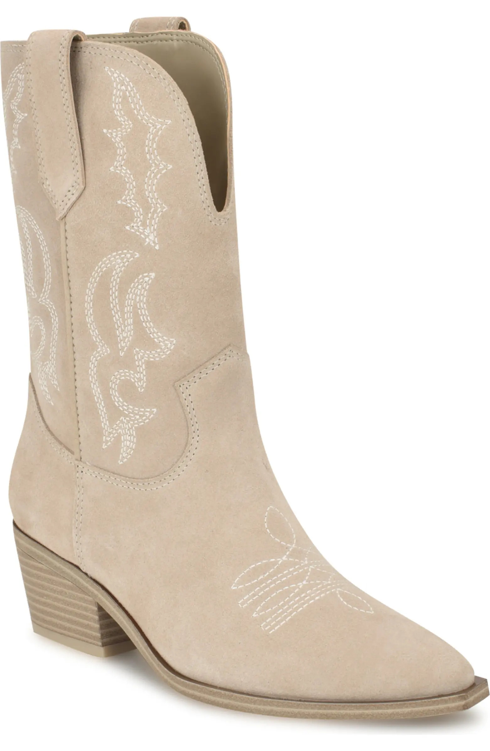 Yodown Pointed Toe Western Boot (Women) | Nordstrom