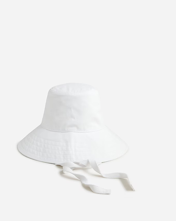 Bucket hat with ties | J. Crew US