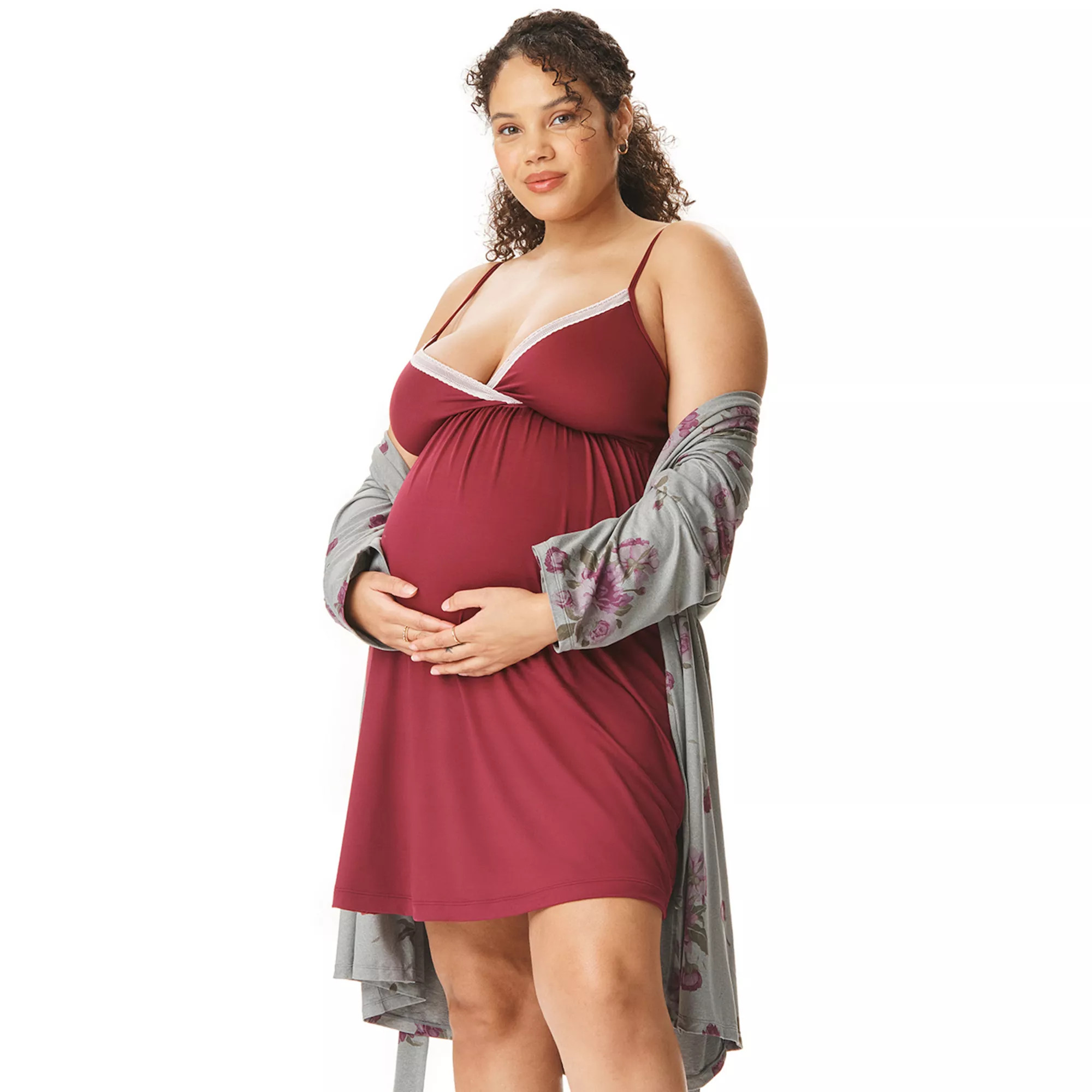 Maternity Motherhood® Robe & Chemise Set | Kohl's