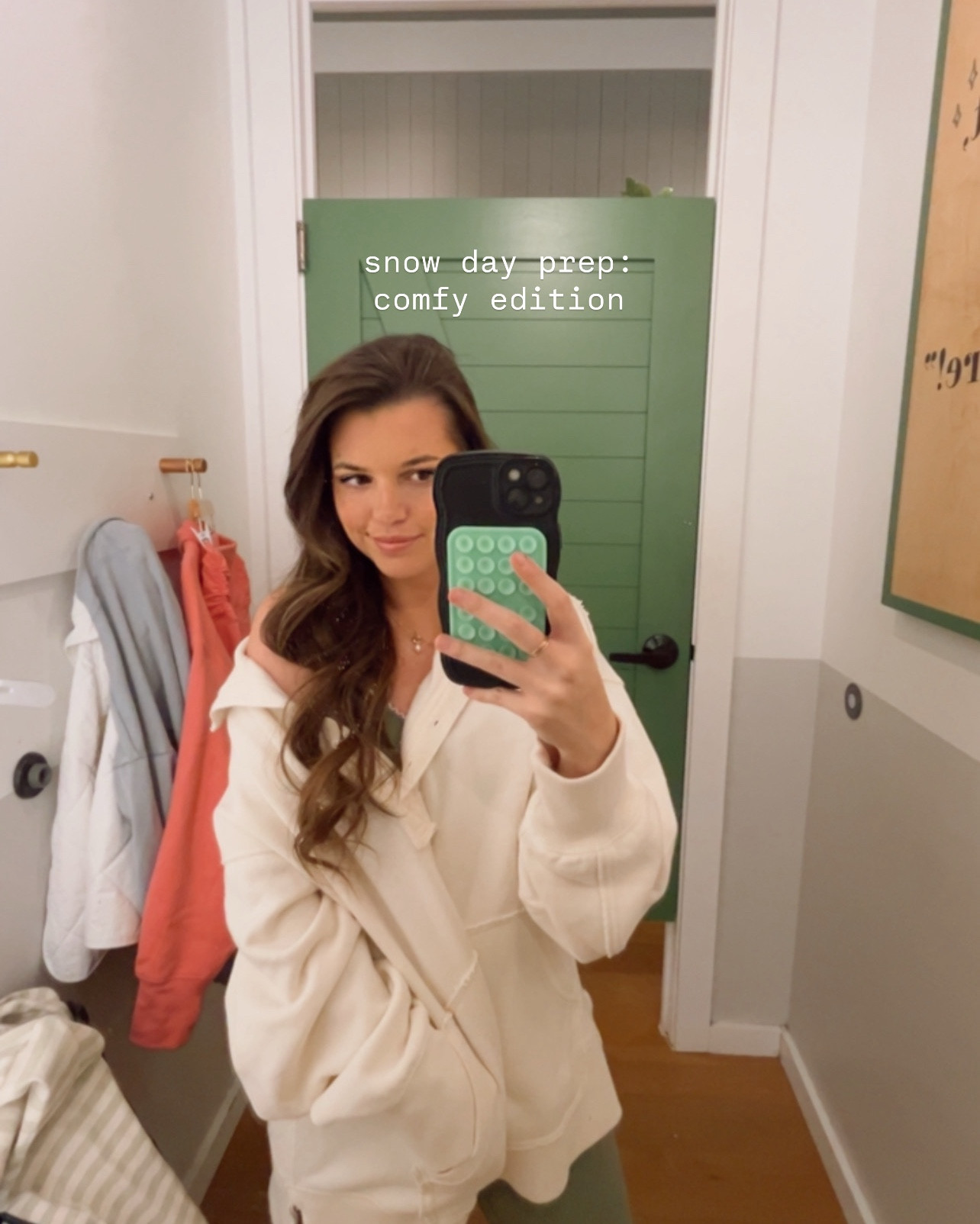 // snow day prep: comfy edition ❄️ comfies you can definitely find me in this weekend for the winter storm 🥶//

#LTKvlog #LTKootd #LTKSeasonal