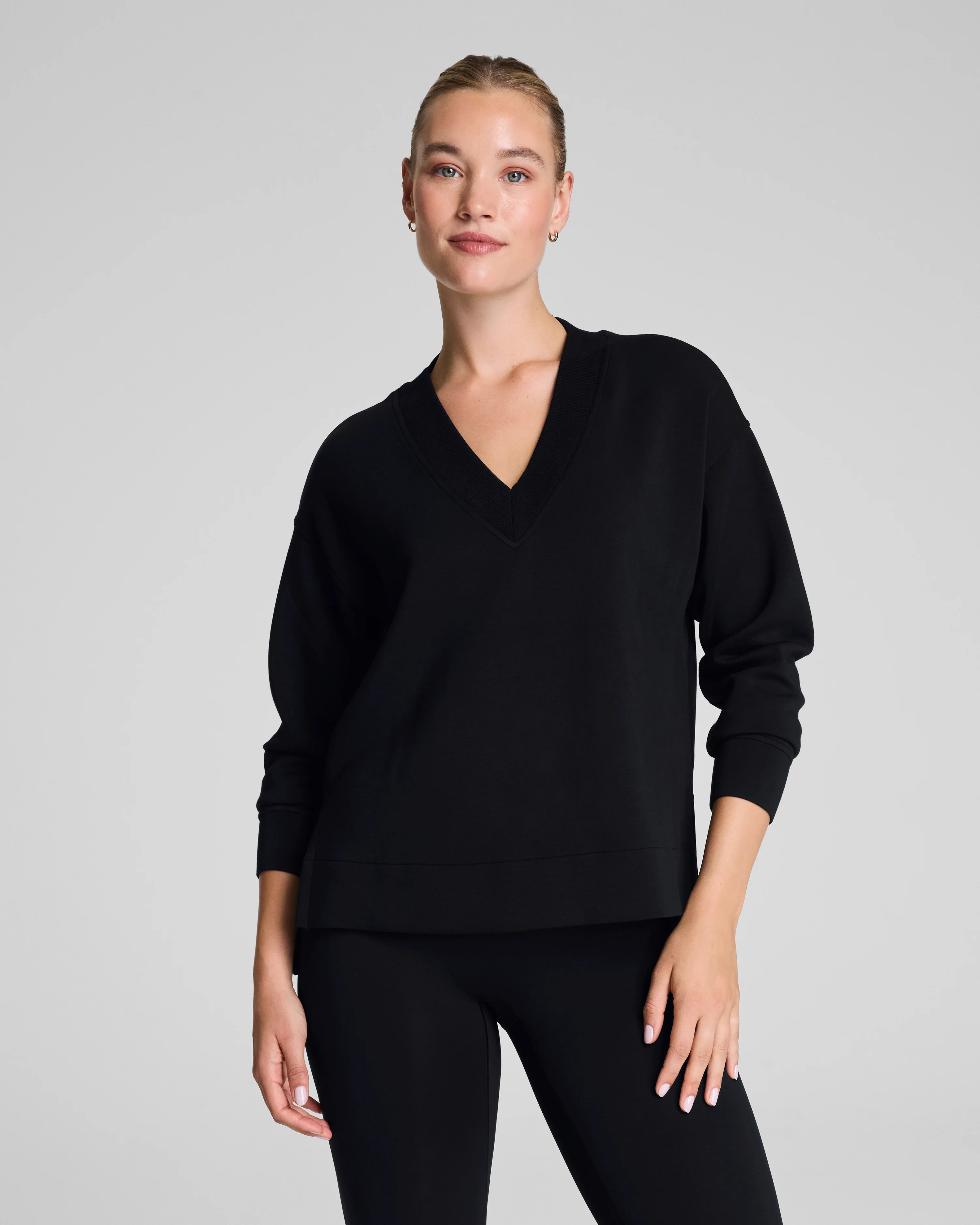 AirEssentials V-Neck Tunic | Brushed Lounge Tunic | SPANX | Spanx