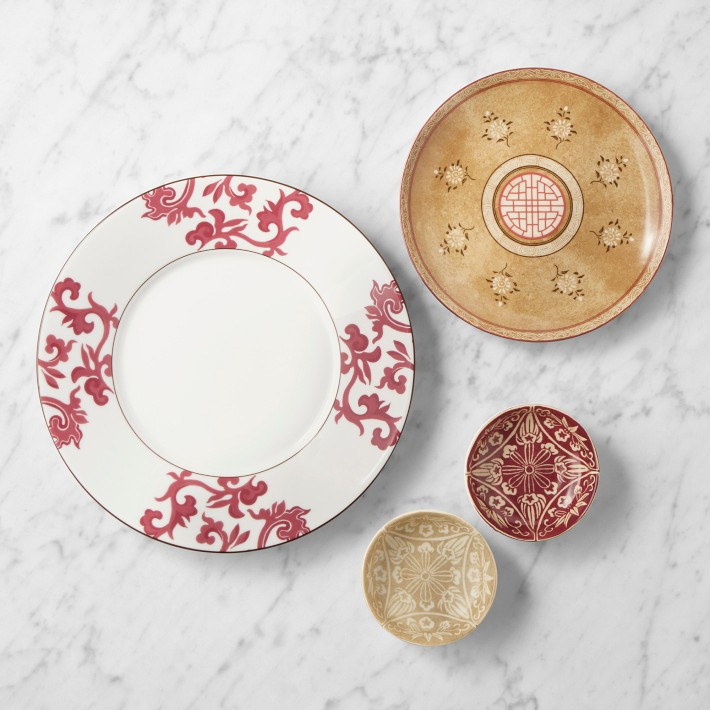 Lotus Bloom 12-Piece Dinnerware Set | Williams-Sonoma