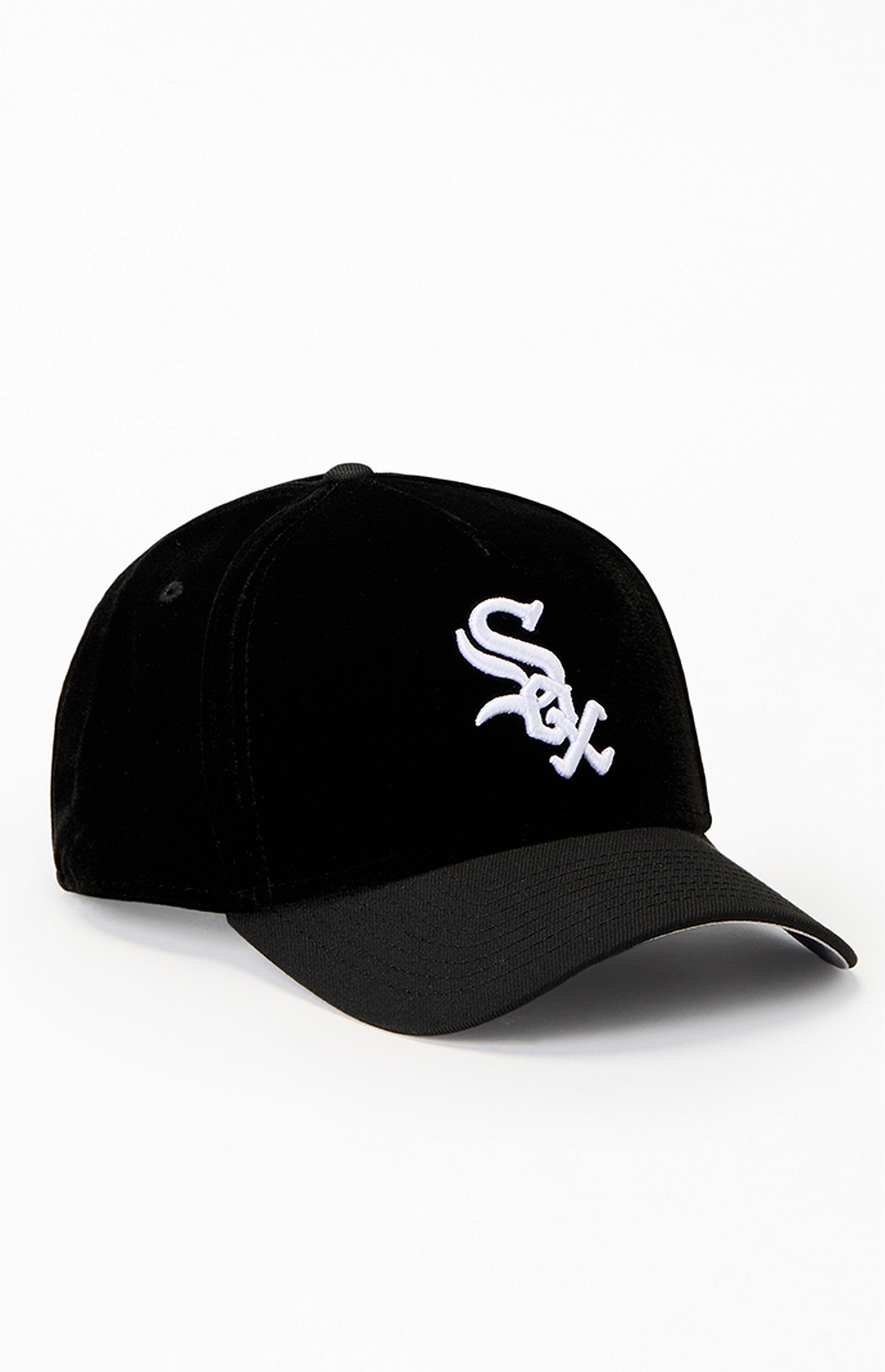 New Era x PS Reserve Black Chicago White Sox 9FORTY Velvet Snapback Hat | PacSun