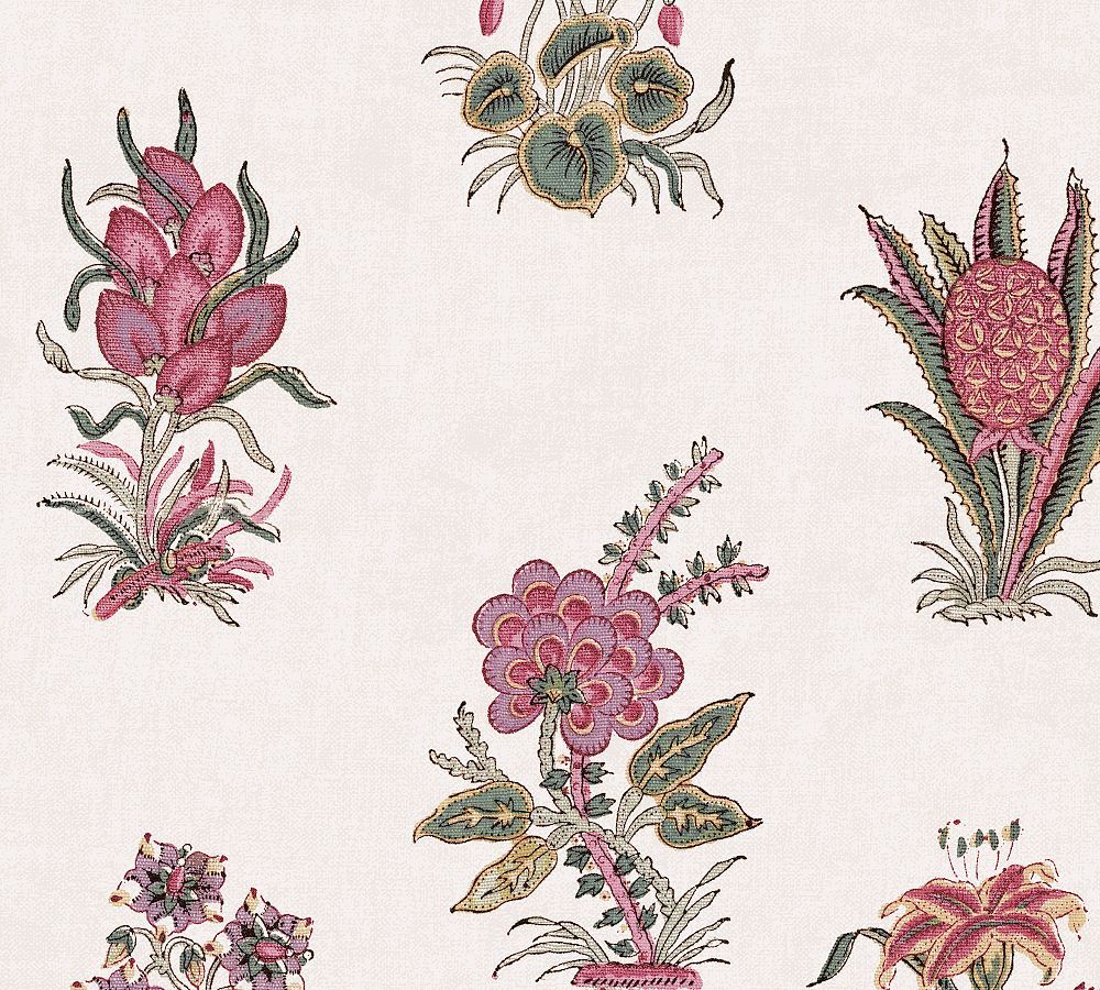 Botanical Print Wallpaper Sample - 8"W x 12"L | Pottery Barn (US)