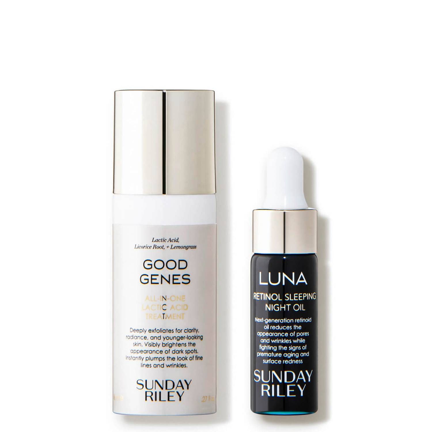 Sunday Riley Mini Power Couple Travel Kit (2 piece - $41 Value) | Dermstore