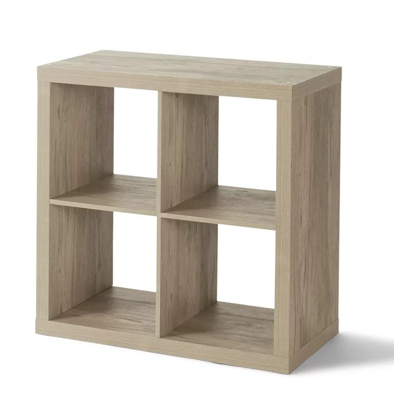Better Homes & Gardens 4-Cube Storage Organizer, Natural | Walmart (US)
