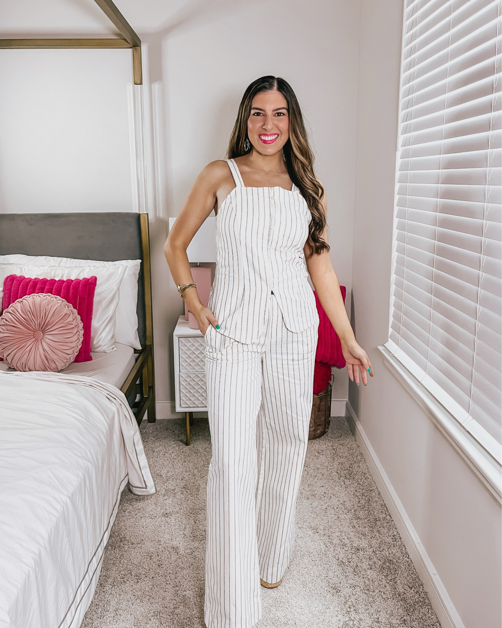 Target Spring Outfits 🌸💛🩷 Spring Dress, Linen Set, Sweater top and longer shorts, and a swimsuit coverup up/loungewear outfit. All true to size. 


#LTKSeasonal #LTKootd #LTKTravel