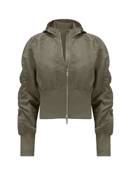 Ruched Ribbed-Waist Jacket | Women's Hoodies & Sweatshirts | lululemon | Lululemon (US)