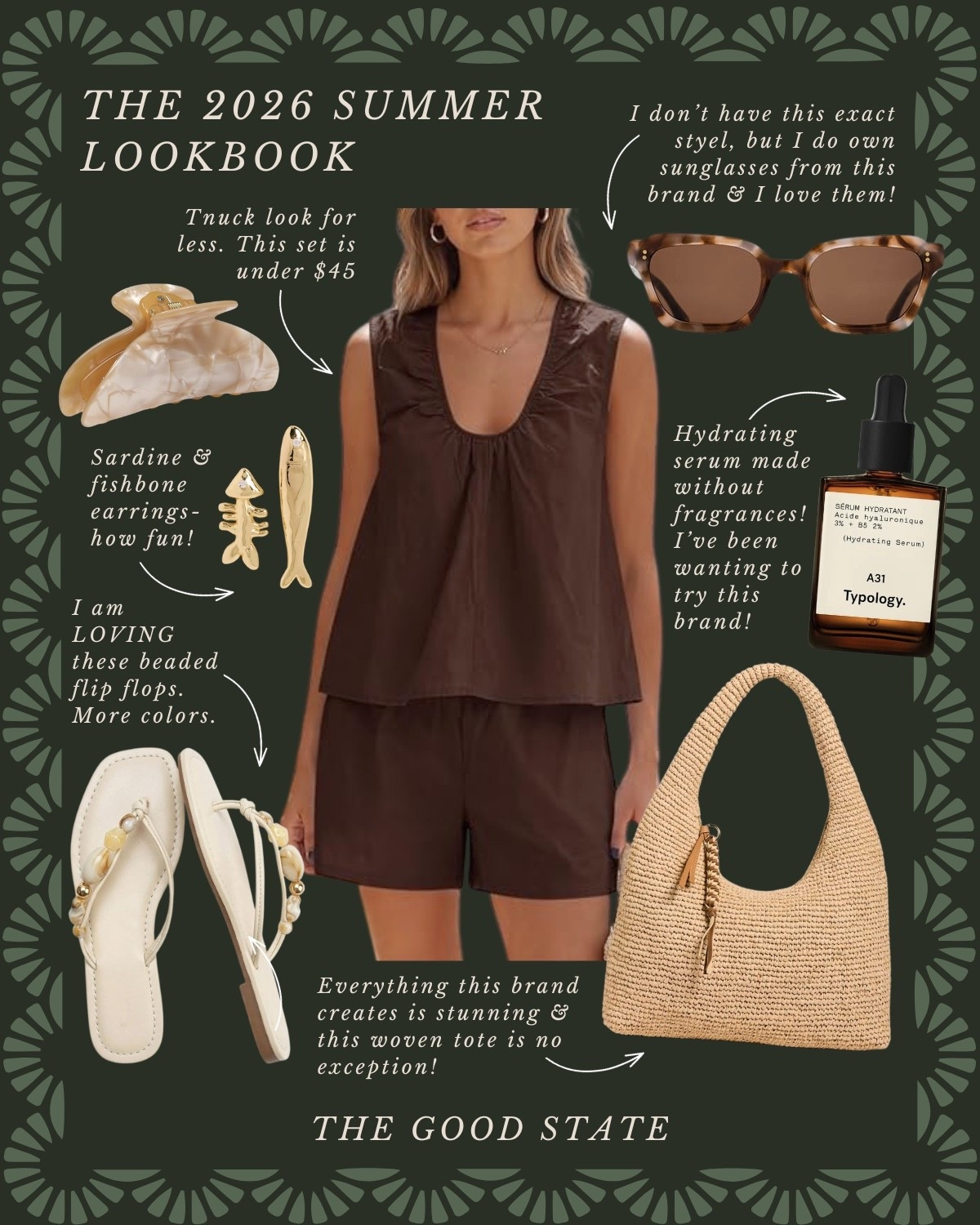 This collection is written the sun-kissed summertime girlies living their best life in flowy dresses, happy colors, and no sense of time. For the free girlies who wake up with the sunrise so they can enjoy the slowness of life before the rest of the world wakes up. For the regulars at the farmers market on Saturdays and for the ones who always have a picnic blanket in their car. This collection is for the ones who ride with the windows down and with the stereo up. The ladies who soak up every minute of sunshine. The whimsical ones who find beauty in every day and every season. This is for the lovers of sunhats, jelly sandals, scalloped details and allllll the shell accessories. This is for the ladies who just got back from their girls weekend in Charleston and who are already planning their next trip to New England… or Seaside…or both🤷🏼‍♀️ This is for you☀️

#LTKootd #LTKSaleAlert #LTKActive