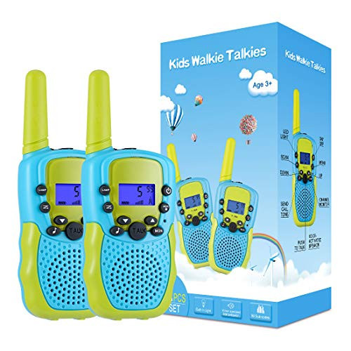 Selieve Toys for 3-12 Year Old Boys Girls, Walkie Talkies for Kids 22 Channels 2 Way Radio Toy with Backlit LCD Flashlight, 3 Miles Range for Outside, Camping, Hiking | Amazon (US)