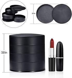 CONBOLA Jewelry Organizer, Small Jewelry Storage Box Earring Holder for Women, 5-Layer Rotating T... | Amazon (US)