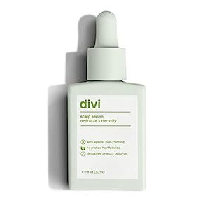 divi Scalp Serum, Revitalize and Detoxify, Aids against hair-thinning, nourishes hair follicles, ... | Amazon (US)