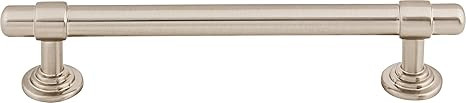 Top Knobs TK3002BSN 5-1/16 in. (128mm) Ellis Collection Pull, Brushed Satin Nickel | Amazon (US)