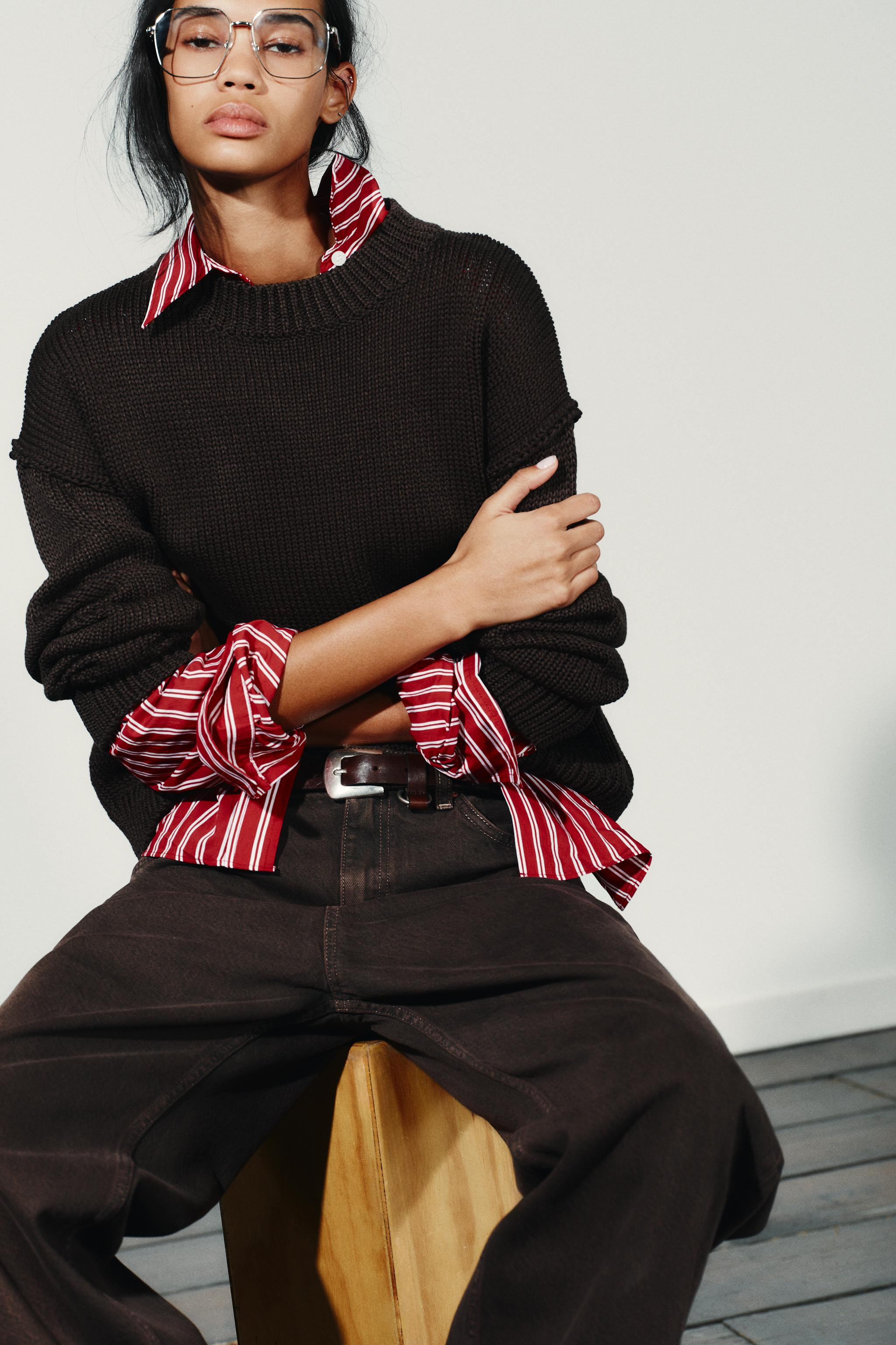 TRF HI-RISE STRAIGHT LEG JEANS | Zara US