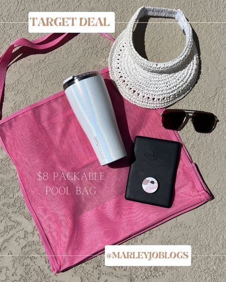 The perfect packable pool bag 👙 

#LTKsalealert #LTKSeasonal #LTKstyletip