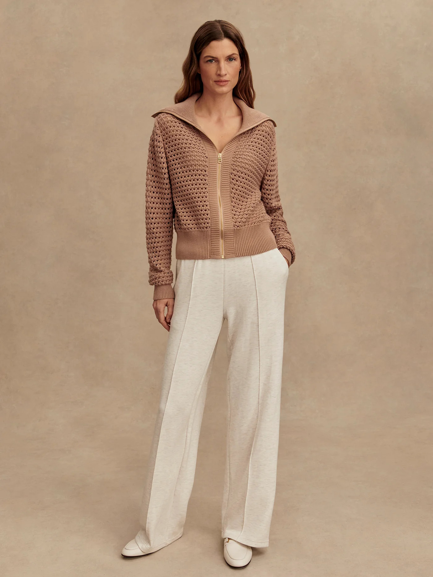 Eloise Zip-Through Knit | Varley US