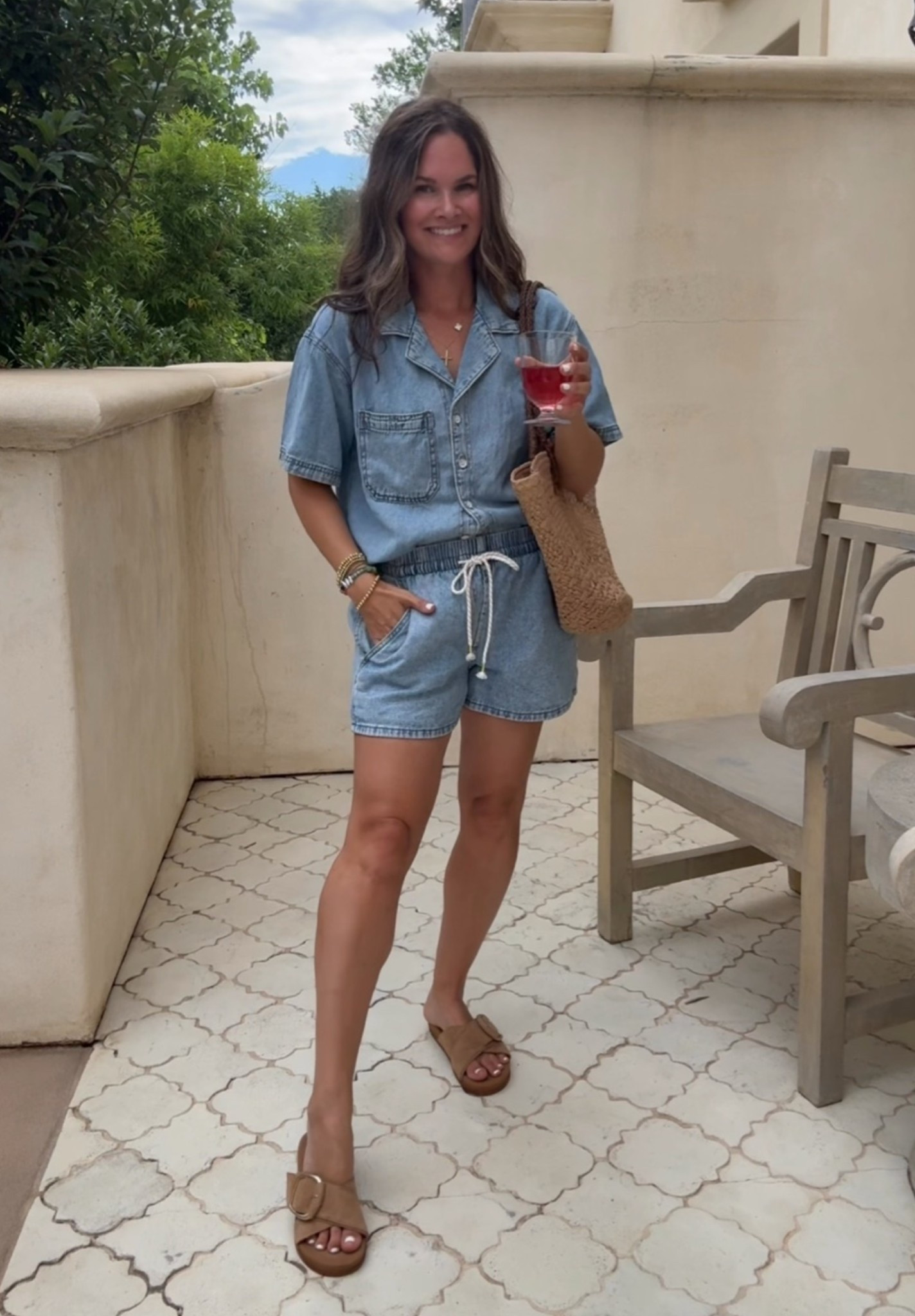 The easiest grab-and-go summer outfit 💙 Matching sets are always a yes

#LTKootd #LTKdayinmylife #LTKmomlife