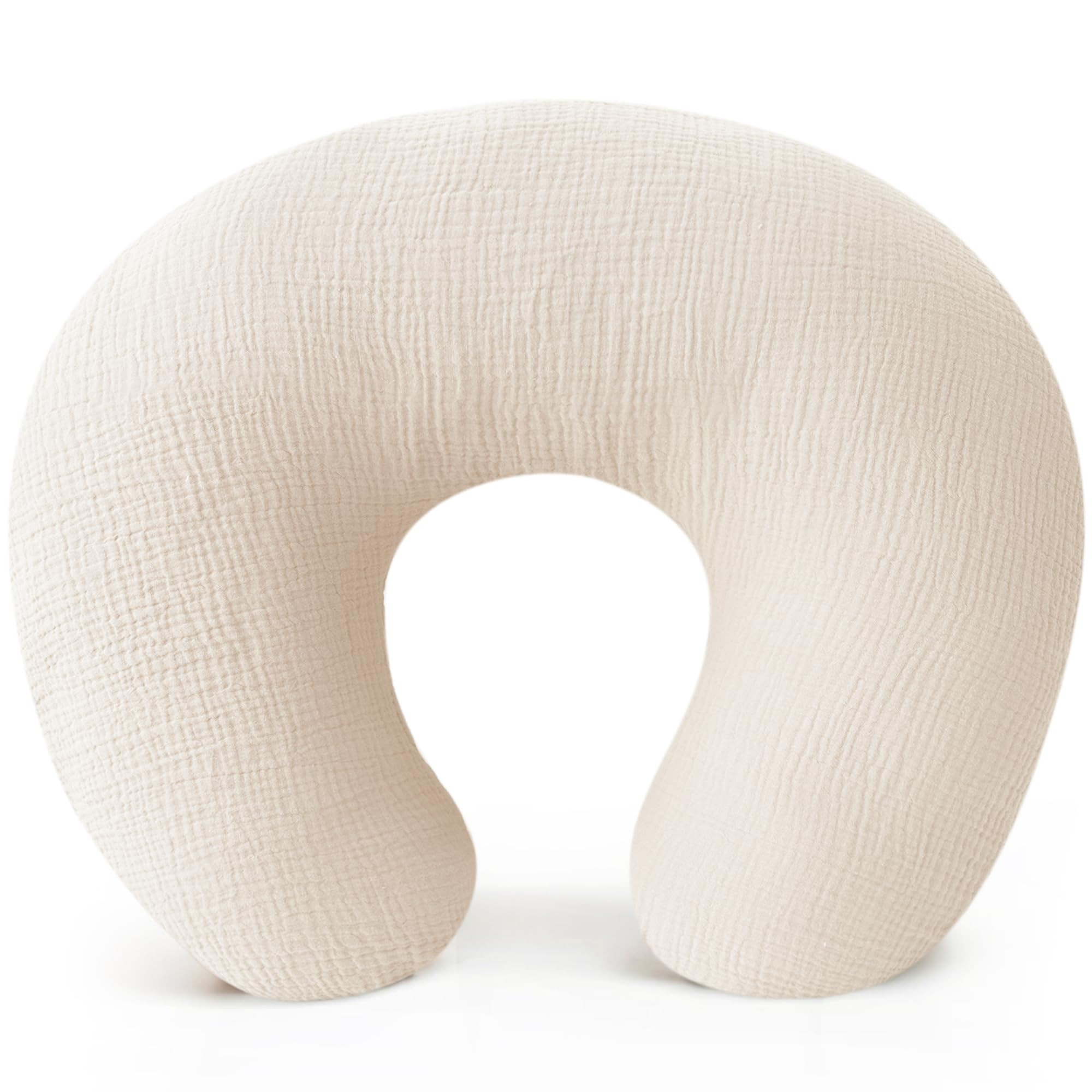 Konssy Muslin Nursing Pillow Covers, 100% Cotton Soft & Adorable Covers for Breastfeeding Pillows... | Amazon (US)