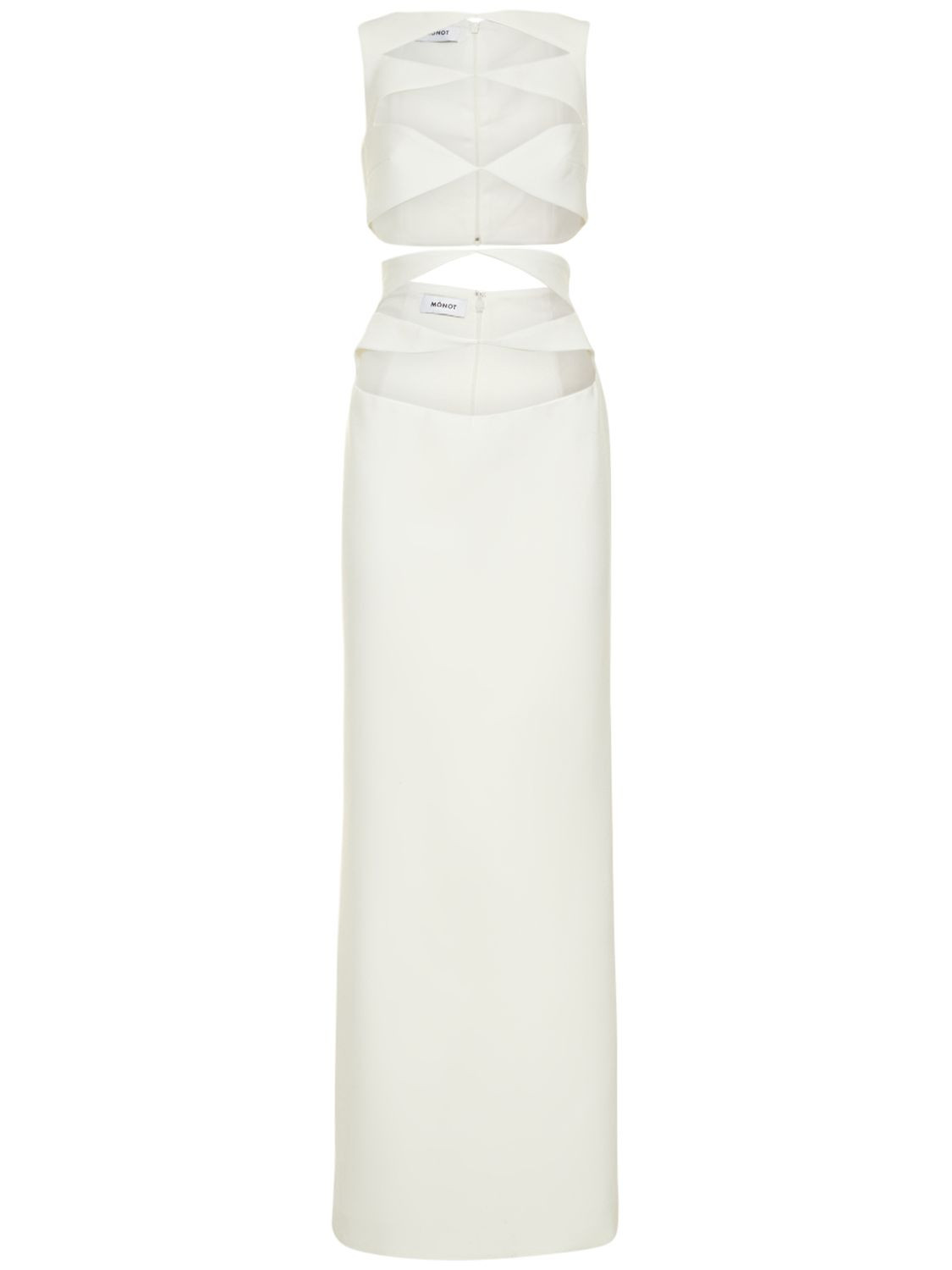 Lvr Exclusive Crepe Cutout Long Dress | Luisaviaroma