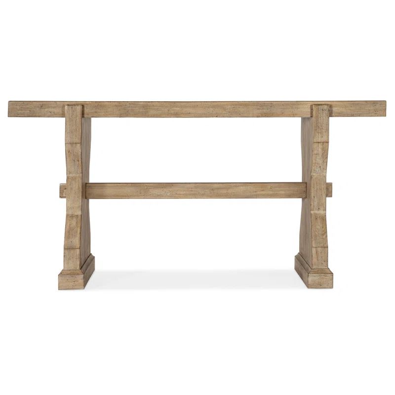 Chiseling 68'' Solid Wood Console Table | Wayfair North America