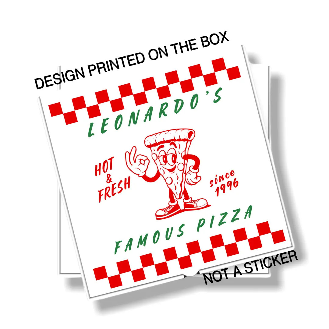 Personalized Pizza Box: Custom Pizza Chef Design | Etsy (Global)