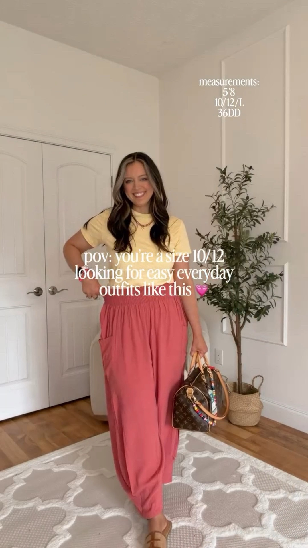 Easy, casual everyday outfit all from amazon! 🙌🏻✨💗 Loveee these loose lightweight pants for summer if you’re not a fan of shorts! Super easy to create outfits quickly! 👏🏻 follow @maciejade for more size 10/12 midsize outfit inspo! 

midsize outfits | midsize style | size 10 | size 12 | midsize body | body positivity | casual style | over 30 style | everyday outfits

#LTKSeasonal #LTKMidsize #LTKootd