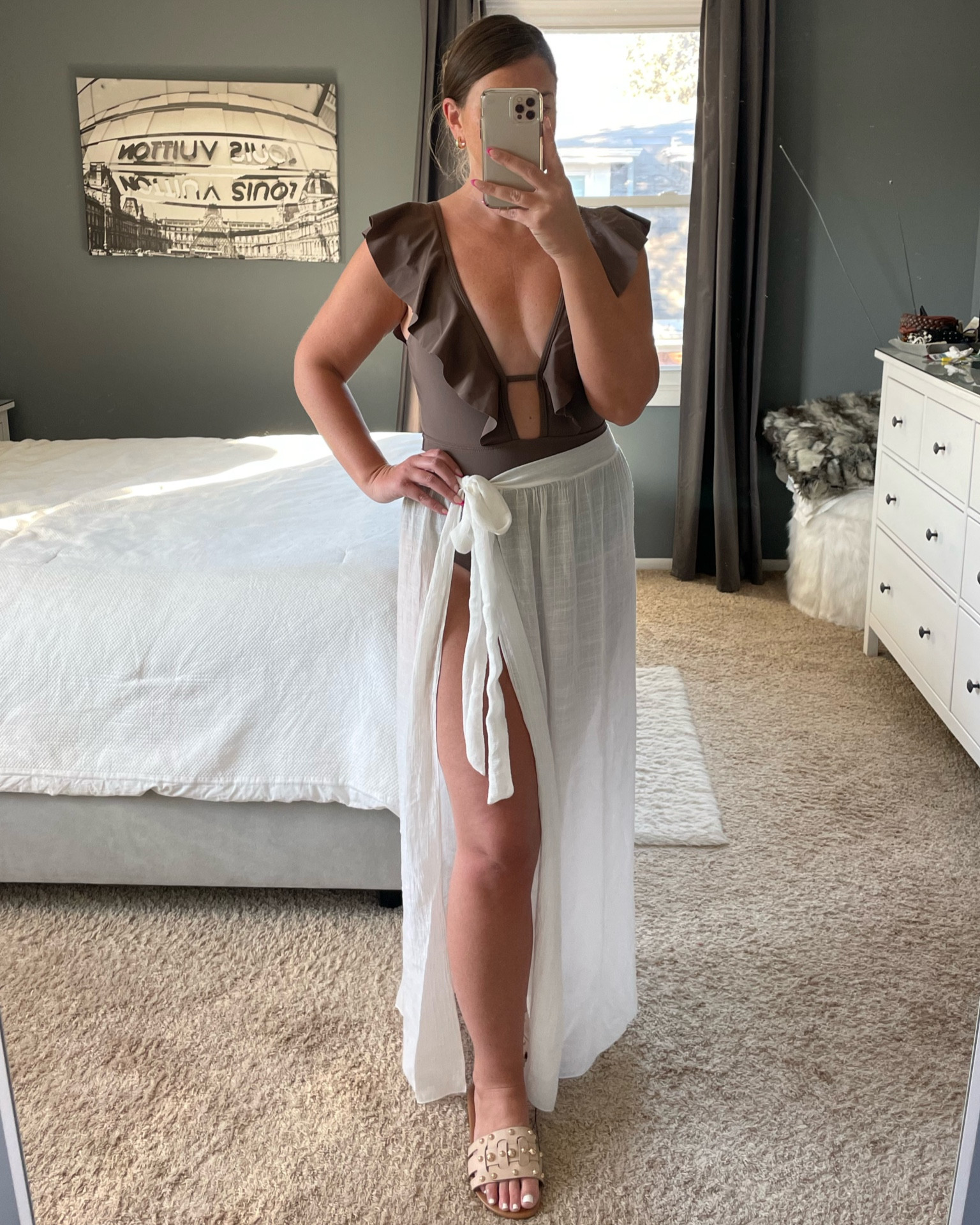 Wearing a size large swimsuit. 

#beach #beachwear #swimwear #vacationoutfits #vacationstyle #swim #coverup #shein #amazon #springbreak #springbreakoutfits #springbreakstyle #target #targetfinds #sandals #beachbag #swimsuit #onepiece #amazonfinds #resortwear

#LTKSale #LTKU #LTKswim