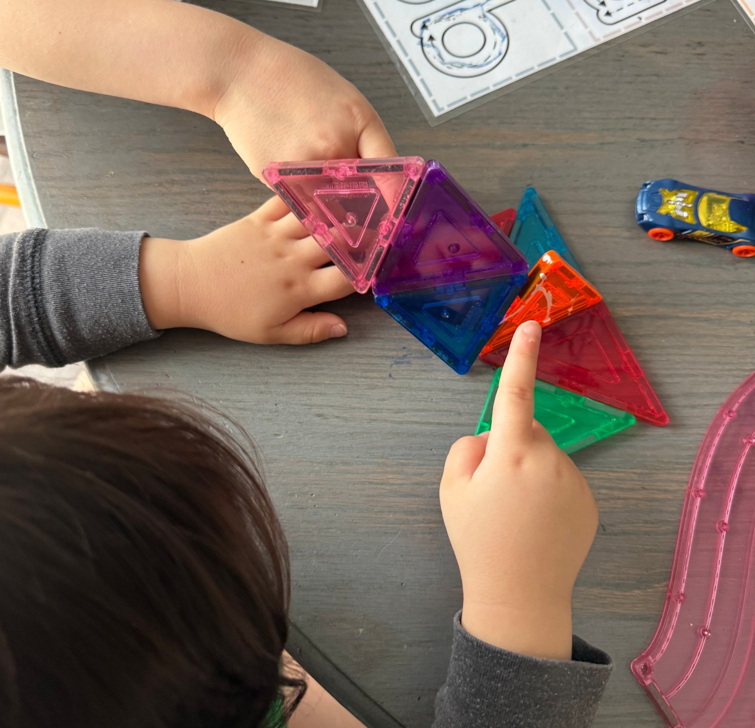 One of my favorite purchases have been these magnetic tiles!  I love that you can add to the set, easy to clean up, travels well and it’s great for a wide range of kids.  

#LTKFamily #LTKKids #LTKTravel