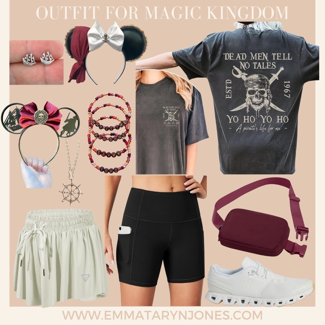 Outfit idea for magic kingdom / pirates of the Caribbean / a mega pint / Disney ootd / pirates outfit 

#LTKFindsUnder50 #LTKTravel #LTKMidsize