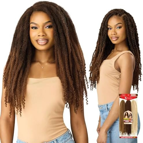 Outre X-Pression Twisted Up - Swicy Afro Twist 18" 3X (1 Pack, 2T1B/27) | Amazon (CA)