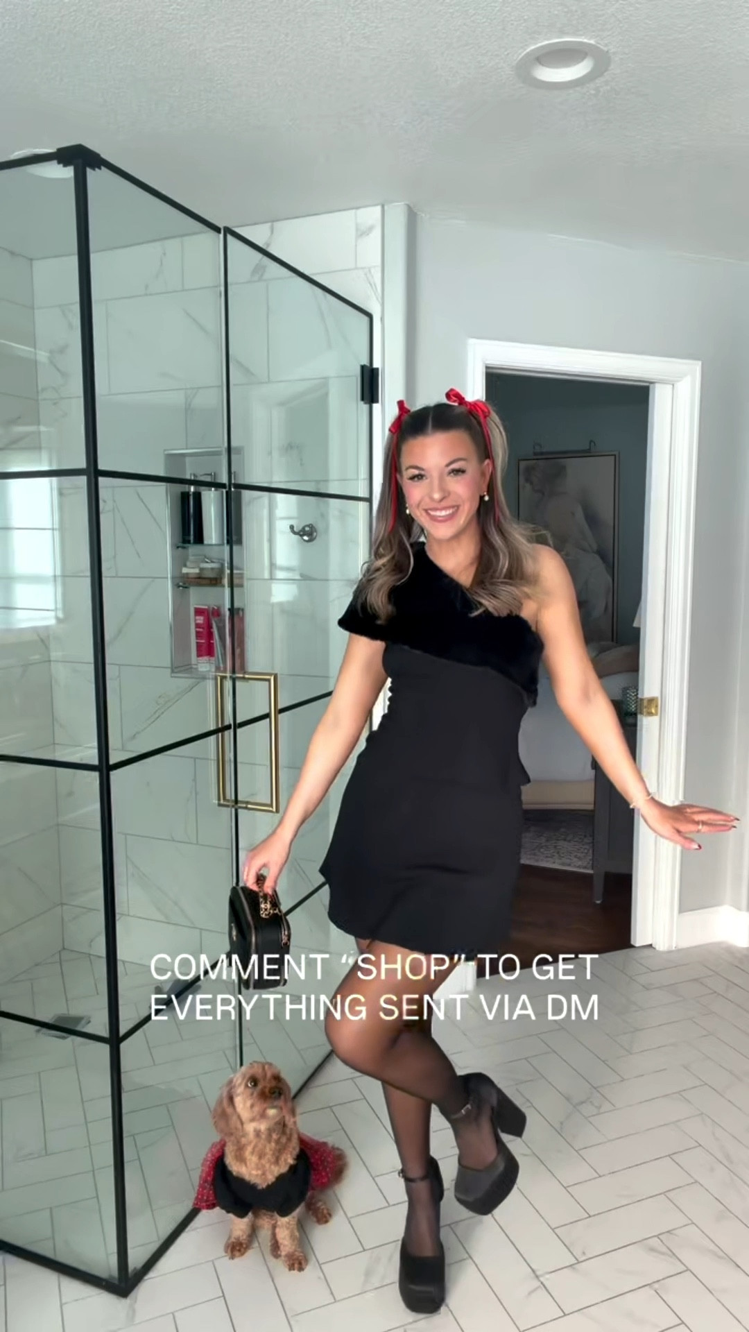 holiday Christmas, one sleeve for top and Abercrombie black skort

skort: sized down to an xs wearing smalls in everything else

New Year's Eve outfit
skort outfit
winter outfit
fall fashion
date night outfit
skort look

#LTKgrwm #LTKFindsUnder100 #LTKSeasonal