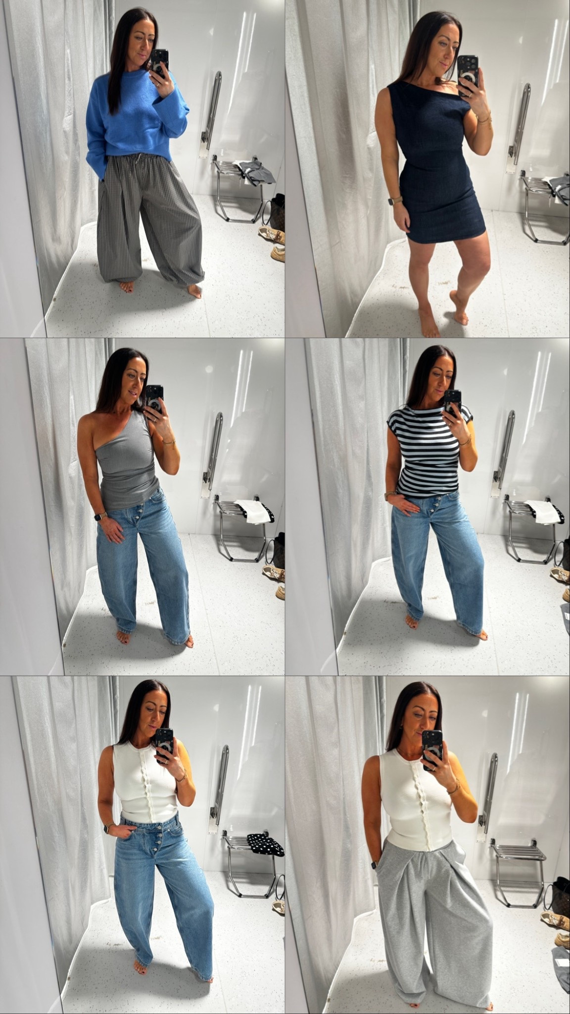 Bershka March Haul 💙🤍🩶

#LTKover50style #LTKuk #LTKmidsize