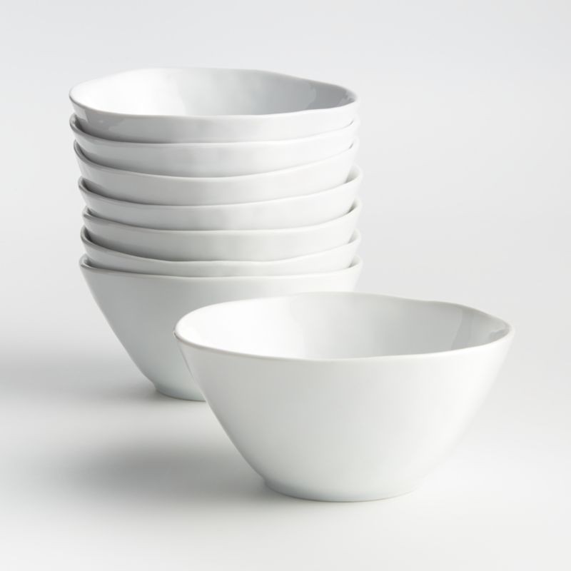 Set of 8 Mercer 6.25" Bowls + Reviews | Crate and Barrel | Crate & Barrel