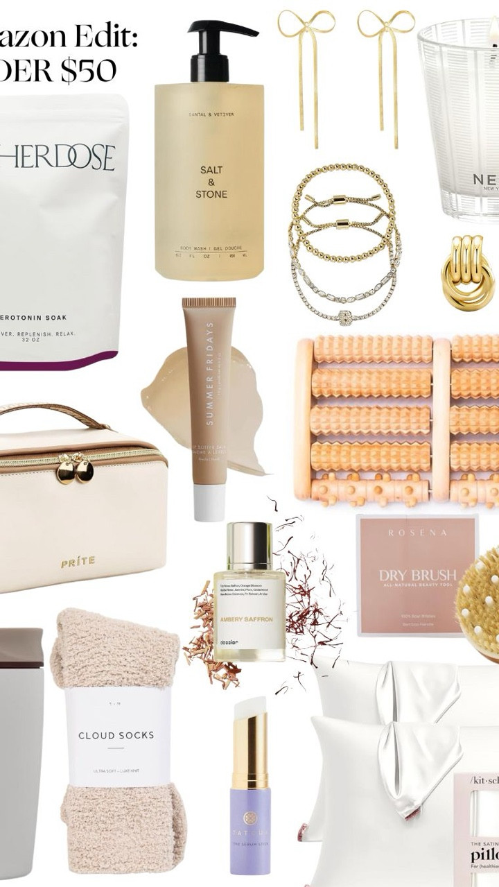 There’s nothing better than finding holiday gifts that feel thoughtful, stylish, and budget-friendly. This Amazon edit is filled with chic stocking stuffer ideas under $50—from cozy winter essentials and beauty favorites to little luxuries and everyday upgrades everyone will love. These affordable finds prove you don’t have to spend big to give beautifully.

Perfect for stockings, Secret Santa gifts, hostess presents, or those last-minute “just one more thing” moments. Save this post for easy holiday gifting inspiration and stress-free shopping all season long.
✨ Tap to shop each find and finish your gift list with ease.

#AmazonFinds #StockingStuffers #HolidayGifting #AffordableGifts #BudgetFriendlyGifts 

 

#LTKGiftGuide #LTKHoliday #LTKFindsUnder50