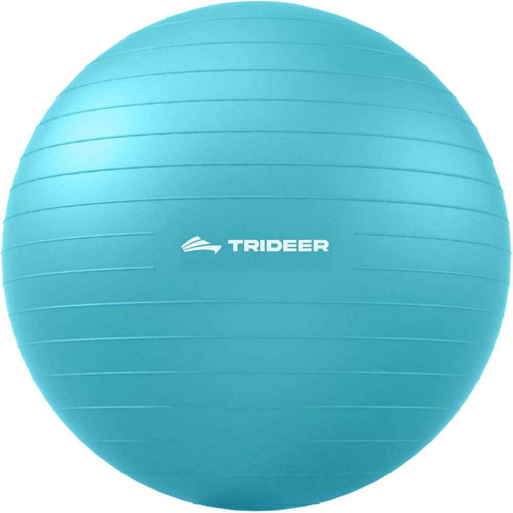 Trideer Exercise Ball for Yoga, Pilates & Fitness – Stability Ball Equipment for Home Gym & Off... | Amazon (US)