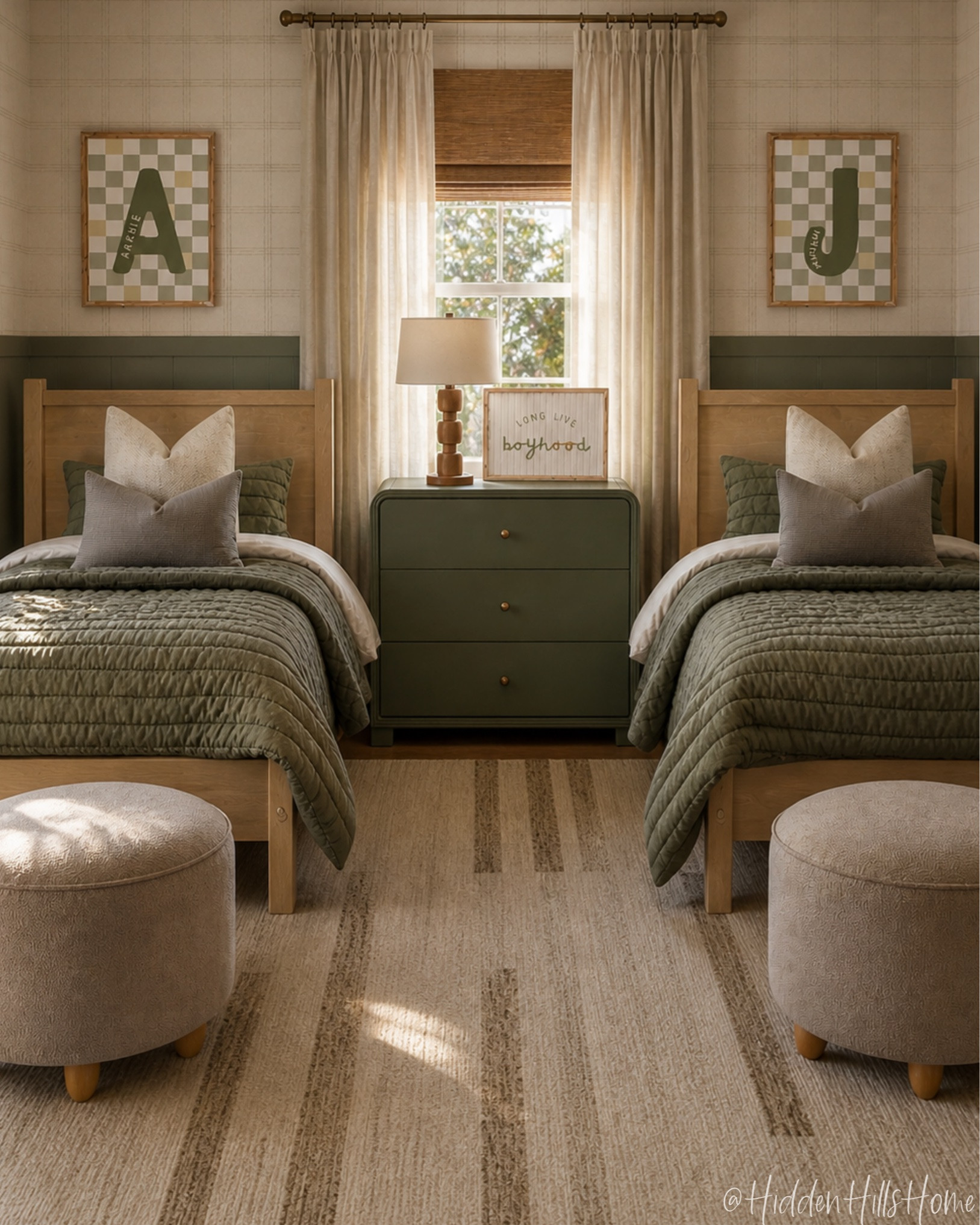 Shared boys bedroom decor, boys room design, kids bedroom, brothers shared bedroom, shared sibling bedroom, green boys room design, home decor ideas

#LTKHome #LTKSaleAlert #LTKKids