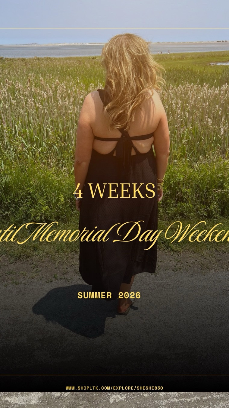 Four weeks from today it will be MWD.
I can almost taste it. 5:00 am sunrises, midday ice cream runs, sundresses, vacation, lobster, the smell of sunscreen, bright pedicures, tank tops, bathing suits and coverups, sunglasses, hydrangeas 

#LTKSwim #LTKTravel #LTKstorytime